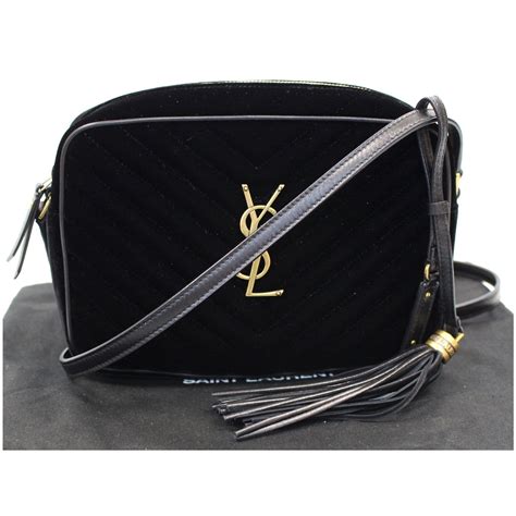 black ysl crossbody bag|YSL all black crossbody bag.